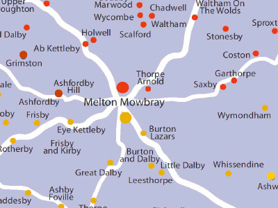 Melton Messenger Map
